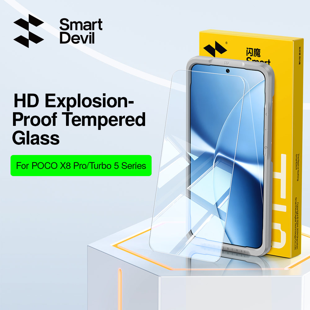 Matte Anti Glare Screen Protector - SmartDevil HD Screen Protector for POCO