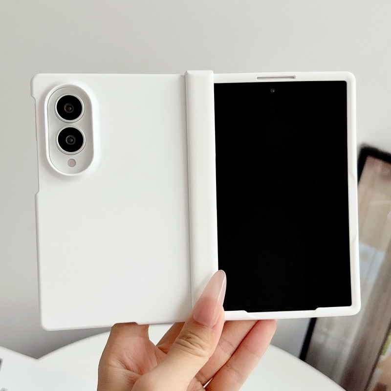 Matte Hard Pc Back Case - Hinge Protection Matte Phone Case For