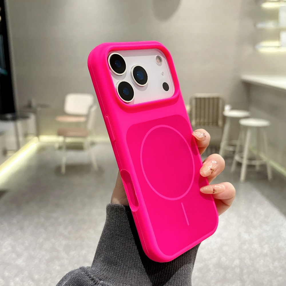 Liquid Silicone Magnetic Phone Case - Macaron-color Liquid Silicon Magnetic Case for