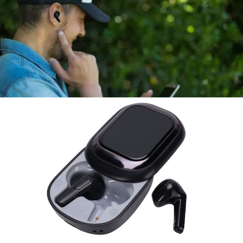 Earphones - BT Earbuds Portable Noise Cancelling Earphone