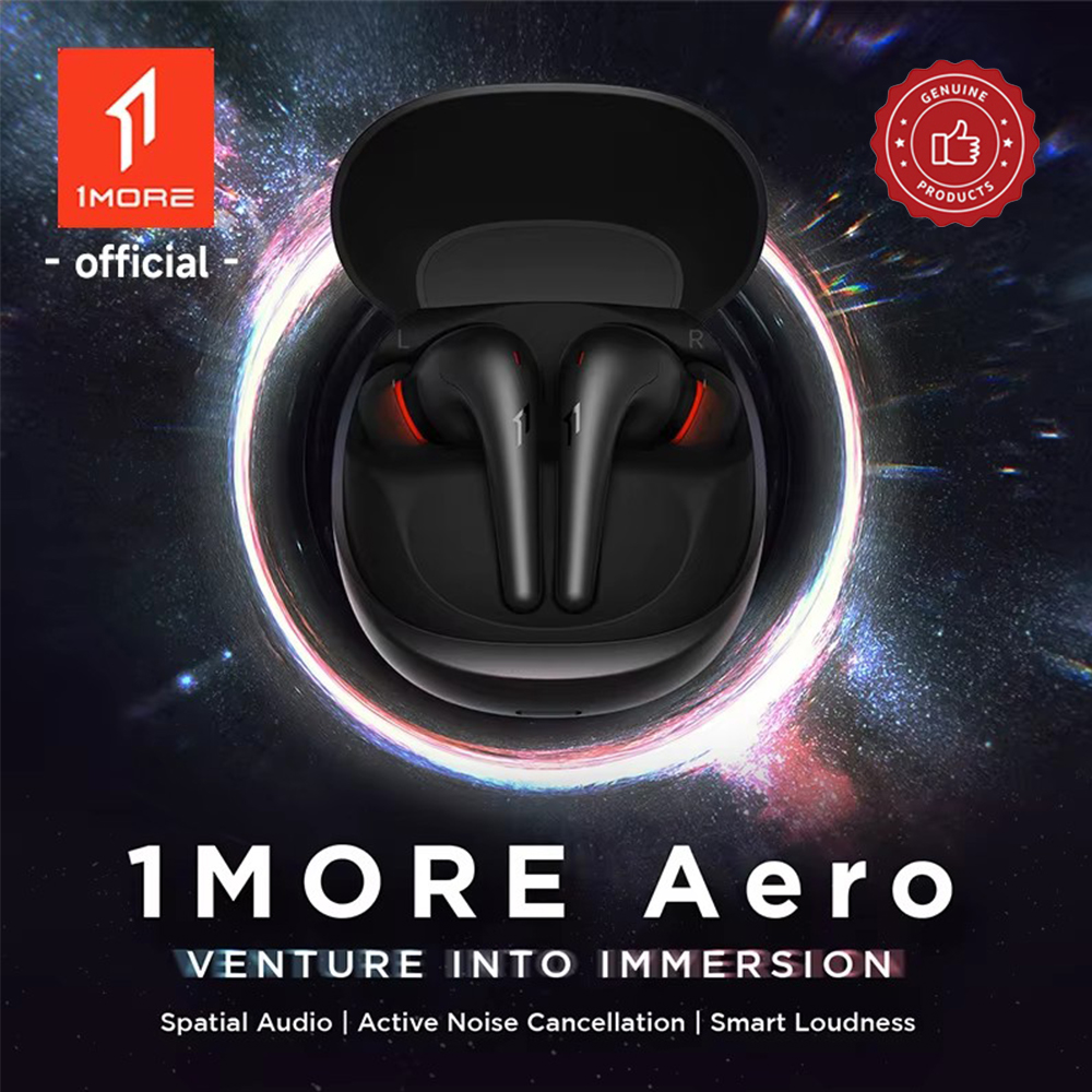 Earphones - 1MORE Aero Ear Buds Noise Cancellation