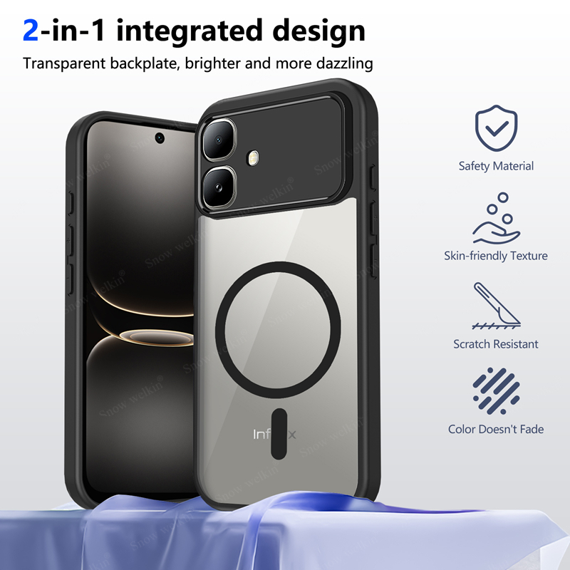 Magnetic Transparent Silicone  - огляд і ціна Clear Shockproof Bumper Case
