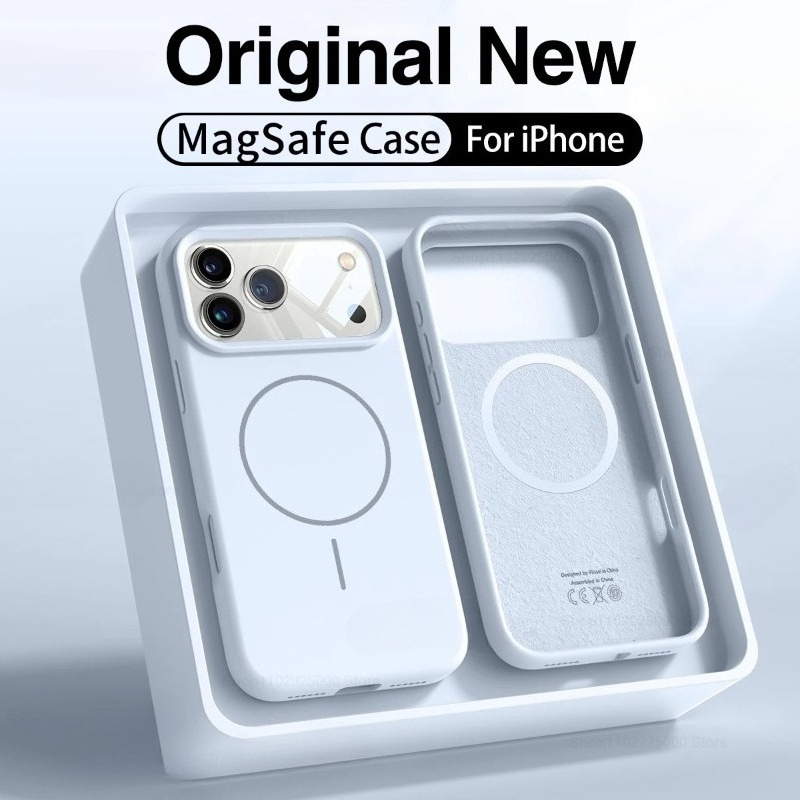 18 ProMax Magnetic Original Li - огляд і ціна Liquid Silicone Magnetic Phone Case