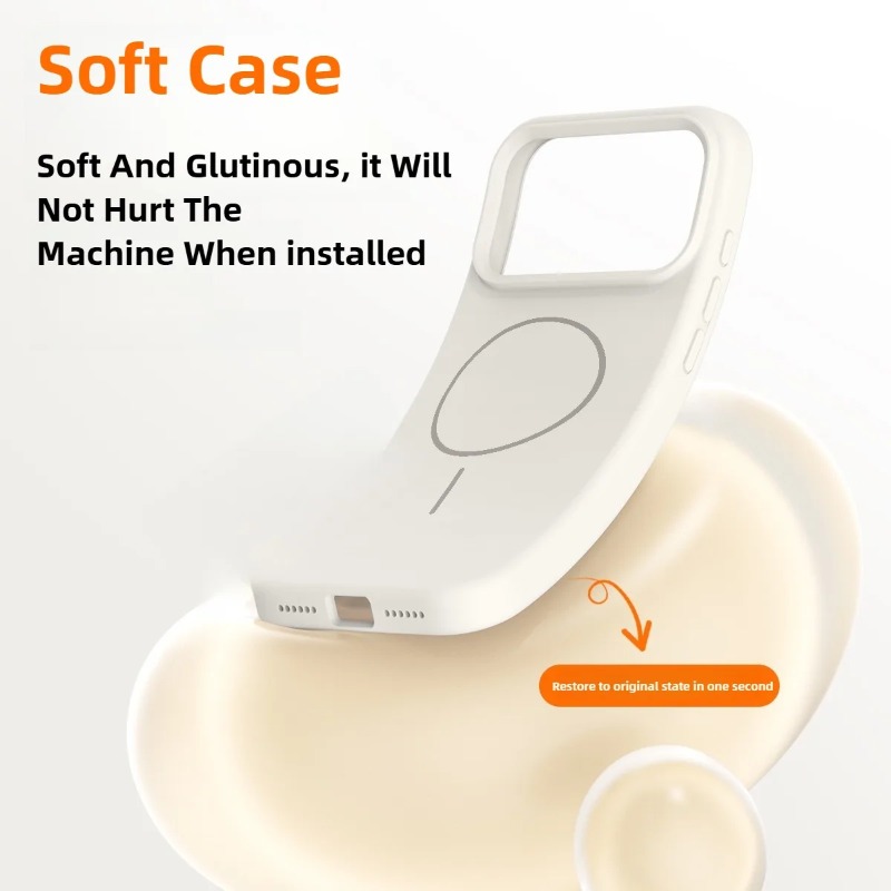 18 ProMax Magnetic Original Li - огляд і ціна Liquid Silicone Magnetic Phone Case