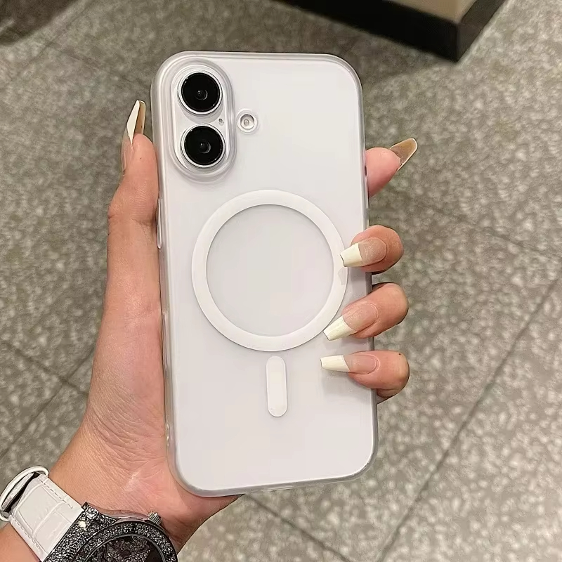 For Magsafe Matte Transparent  - огляд і ціна Clear Shockproof Bumper Case