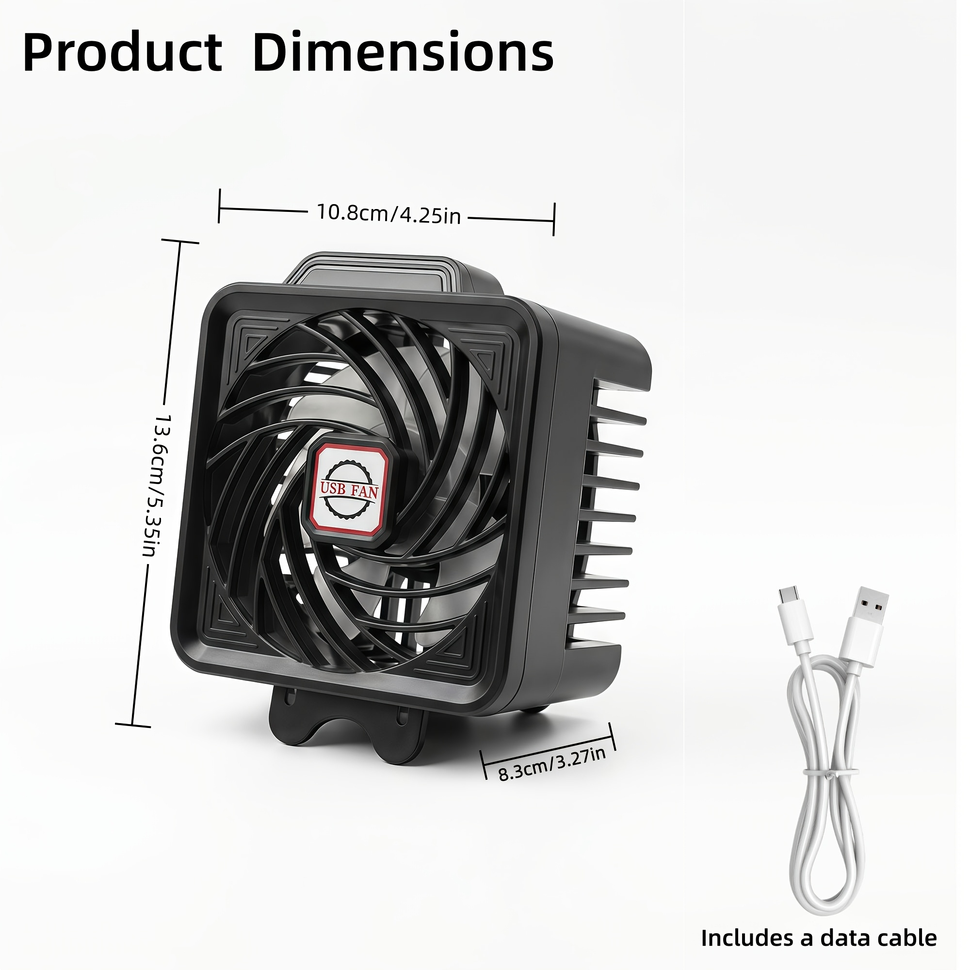 Portable USB plug-in fan, turb - огляд і ціна Power Banks