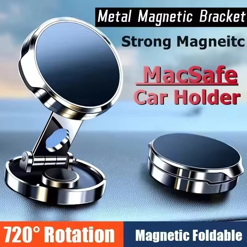 Round Folding Magnetic Car Hol - огляд і ціна Phone Stands